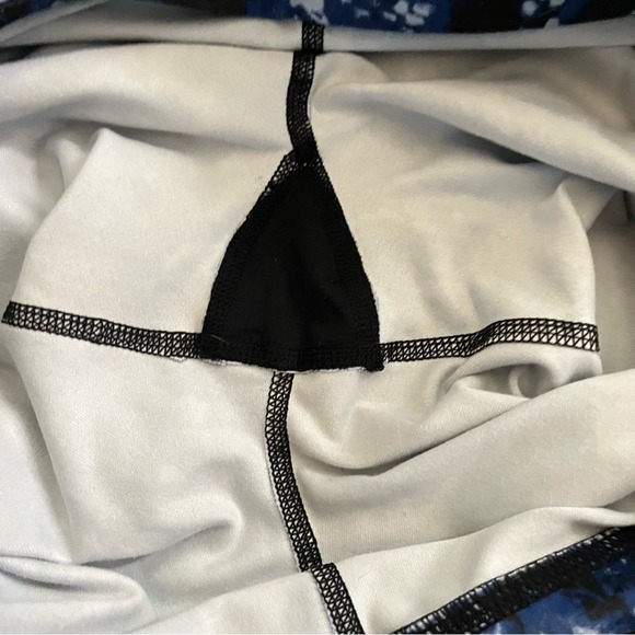 ALO Yoga Airbrush Full length Legging‎ Snakeskin Python Print Deep Electric Blue - Picture 6 of 9